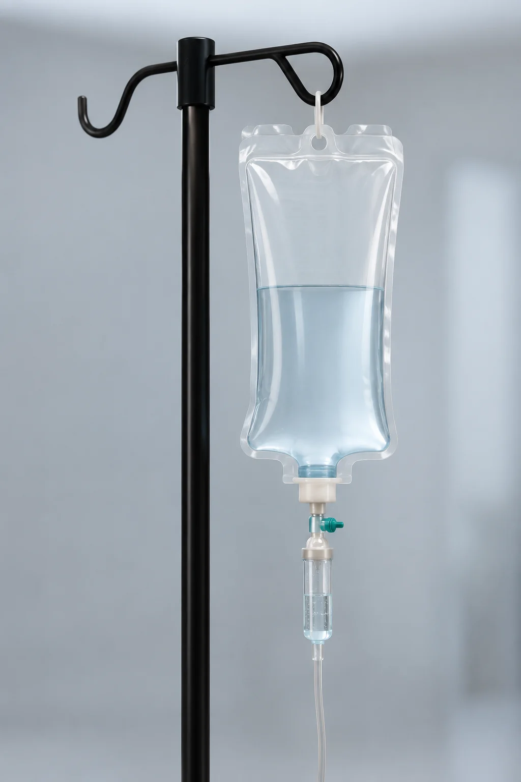 Infusionsbeutel an einem Infusionsständer